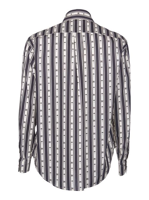 Striped shirt PALM ANGELS | PMGE032S24FAB0020310